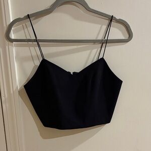 Alice + Olivia Black Camisole Top